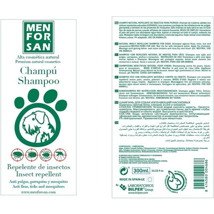Menforsan - Shampoo Insect Repellent 300 Ml Pack Of 1