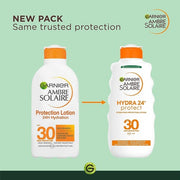 Garnier Ambre Solaire Hydrating Protection Lotion SPF30 with Shea Butter 200ml