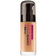 DEBBY Cover And Perfect Fluid Foundation 04 Honey Cosmetic for the Face