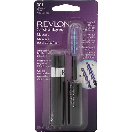 Revlon Custom Eyes Mascara 001 Blackest Black