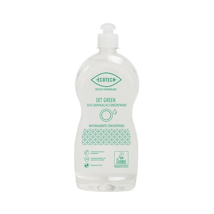Ecotech Concentrated Manual Dishwasher Set Green 750ml