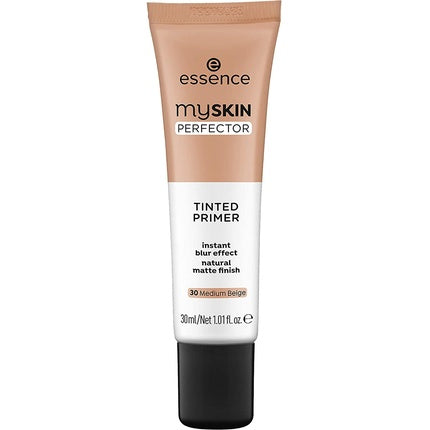 essence my SKIN PERFECTOR TINTED PRIMER No. Nude for Combination Skin 30ml 30 Medium Beige Mixed