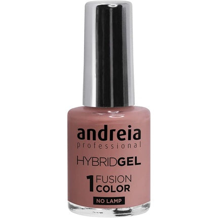 Andreia Professional Gel Hybrid Nail Polish 2 Step No Lamp Required - Fusion Color H8 Natural 10ml