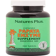 NaturesPlus Papaya Enzyme All Natural Digestive Aid Supplement 360 Chewable Tablets 6mg Papain