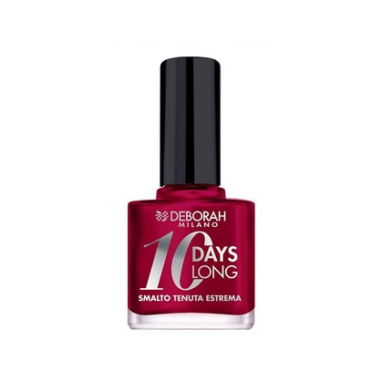 Deborah 10 Days Long Nail Polish No. 897 Fire Heart - Up to 10 Days Without Touch-Ups or UV Lamp for Polished and Radiant Nails