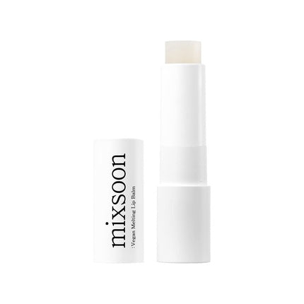 Mixsoon Vegan Melting Lip Balm Clear Glossy Moisturizing Plant-Based Ingredients