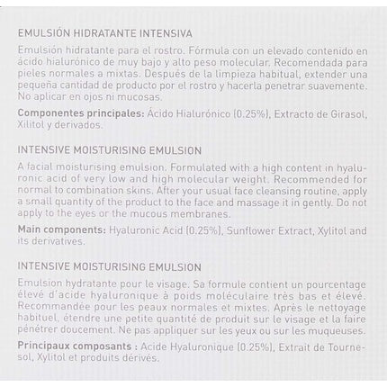 Power Hyaluronic Intensive Moisturizing Emulsion 50ml