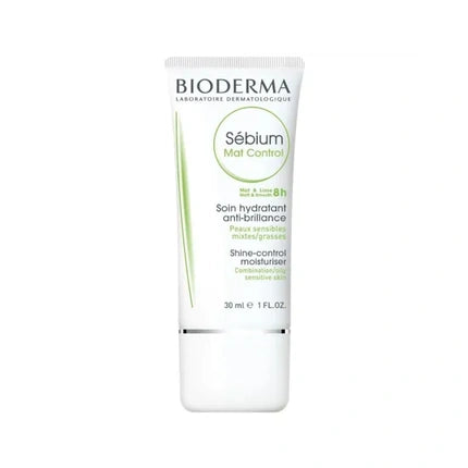 Bioderma Sebium Mat Control Shinecontrol Moisturiser 30ml Mattifying Moisturizing Cream Against Skin Shine And Enlarged Pores