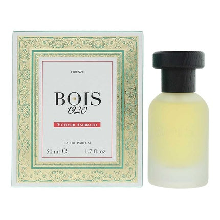 Bois 1920 Vetiver Ambrato Eau De Parfum 50ml Unisex Spray