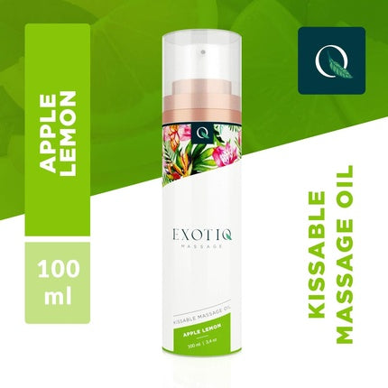 Exotiq Kissable Massage Oil Apple Lemon 100ml