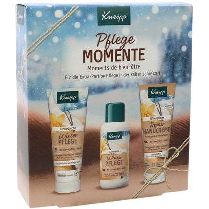 Kneipp Winter Feeling Capuacu Nut Vanilla Set Winter Care Gift Set With Shower Cream 75ml Bath Cream 100ml And Hand Cream Repair 75ml