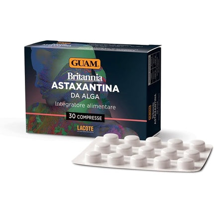 Guam Britannia Astaxanthin Food Supplement 30 Tablets