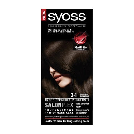 Syoss Colors 31 Dark Brown Hair Color