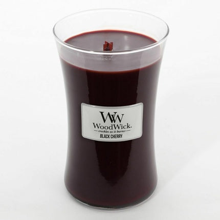 Woodwick Large Candle - Black Cherry Ww93100