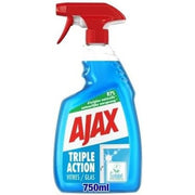 Ajax Triple Action Glass Cleaner 9L