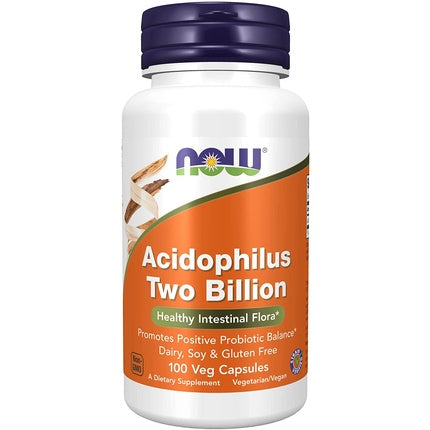 Now Foods Acidophilus, 100 Caps 2 Billion