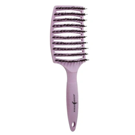 Car Jacques Seban Curved Brush With Boar Bristles In Lilac