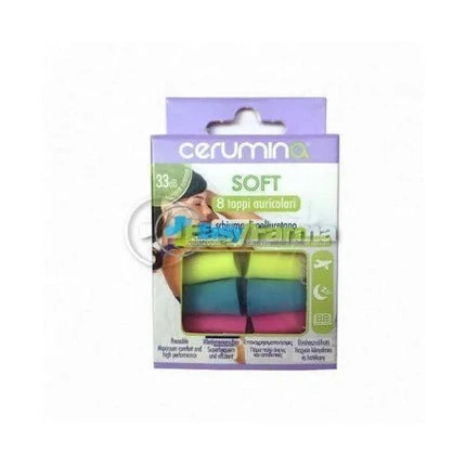 Pietrasanta Pharma Cerumina Soft Earplugs In Polyurethane Foam 8 Pieces