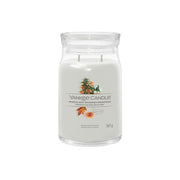 Yankee Candle Aromatic Candle Signature Glass Large Woodland Weekend Memories - 567 Grams