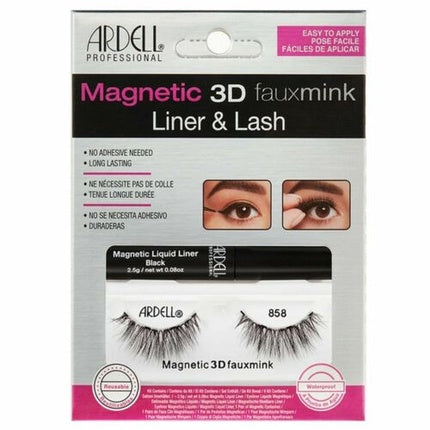Ardell Reusable Waterproof Magnetic Liner and Lash Kit - Kunstnerz 858 (64978INT)
