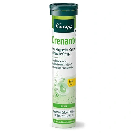 Kneipp Draining Pineapple Effervescent Tablets 20 Units