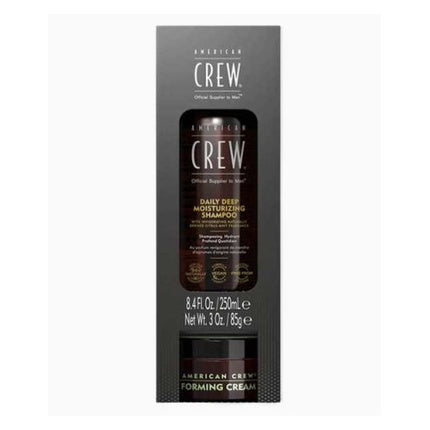 American Crew Daily Deep Moisturizing Set - Shampoo 250 ml, Forming Cream 85 g