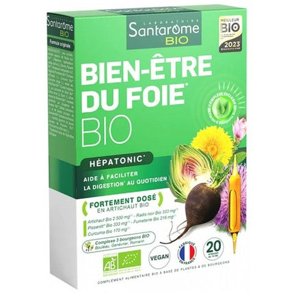 Santarome Organic Liver Wellbeing 20 Vials