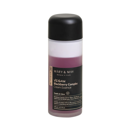 Mary & May Vegan Blackberry Complex Cream Essence Purple 140 Ml