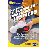 Scholl In-Balance Anti-Pain Insole Knee Heel