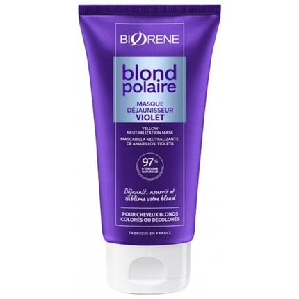 Biorene Blond Polaire Dejaunisseur Violet Mask 150ml for Natural Hair