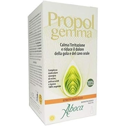 ABOCA Propolgemma Strong Adult Spray 30ml Protects the Mucous Membrane, Soothes Irritation, and Reduces Throat Pain