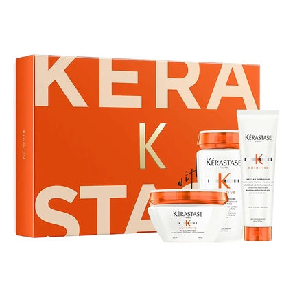 Kerastase Nutritive Set Nourishing Shampoo For Dry Hair 250ml + Hair Mask 200ml + Thermal Nectar 150ml