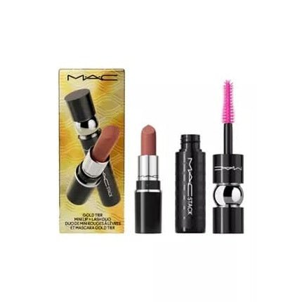 Mac Gold Tier Mini Lip and Lash Duo 2 Piece Set