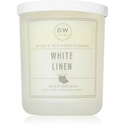 DW Home Signature White Linen Candle - 434g