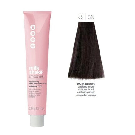 milk_shake Paint Semi-Permanent Milk Shake Smoothies, Raspberry, 100ml