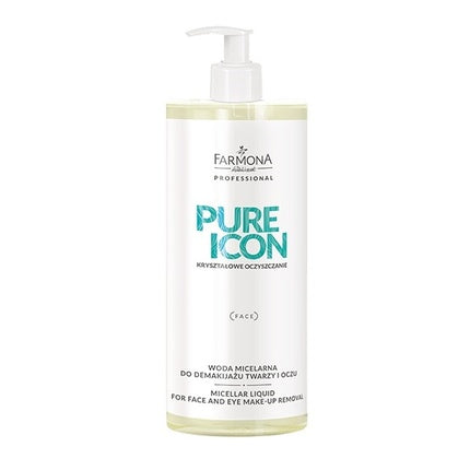 Farmona Professional Pure Icon Micellar Liquid For Face And Eye Make-Up Remover - 500ml