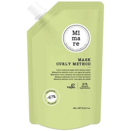 Mimare Curly Mask 480 Milliliters - Hair Care