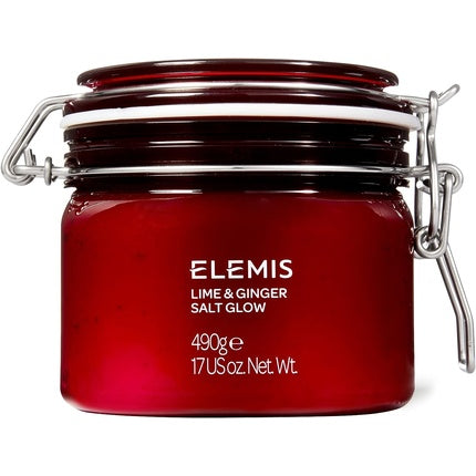 ELEMIS Lime and Ginger Salt Glow Invigorating Salt Body Scrub 490g