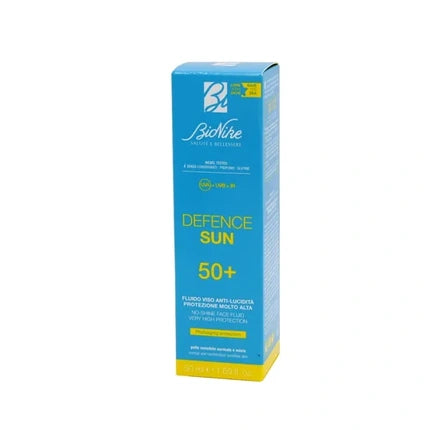 Bionike Defence Sun 50 Fluid For Face Antishine Very High Protection Spf 50 50 Ml