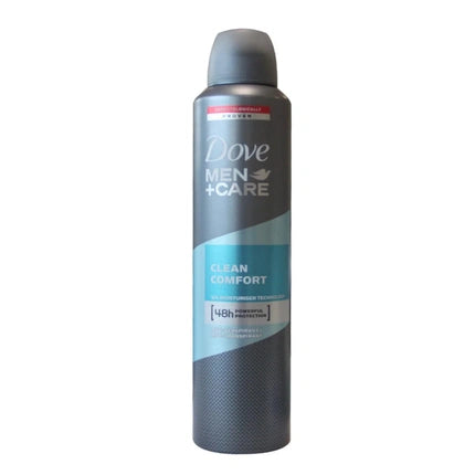 Dove Men Clean Comfort Antiperspirant Deodorant 250ml