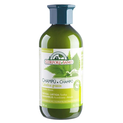 Corpore Sano Oily Hair Shampoo With Nettle And Witch Hazel 300ml