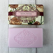 Aromas Artesanales De Antigua Triple Milled Soap Rose Petal 200g