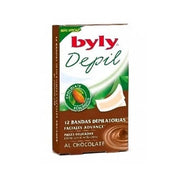 Byly Byly Depil Chocolate Facial Bands 12 Units