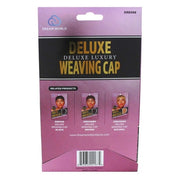 Dream Deluxe Closed Top Weaving Cap 12 Pieces Black - Pack of 12