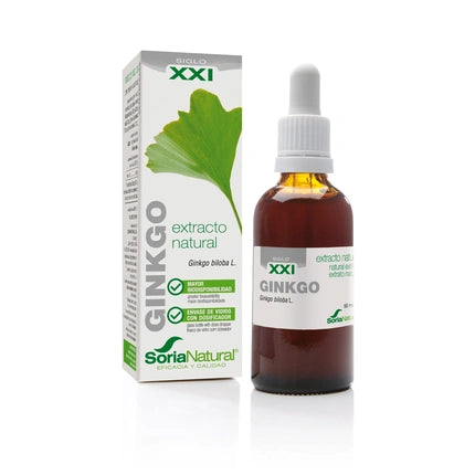 Soria Natural Ginkgo Biloba Extract Sxxi 50ml