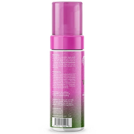 Mielle Rice Water & Aloe Vera Blend Braid Set Foam 7.5 Fl Oz - Pack of 2