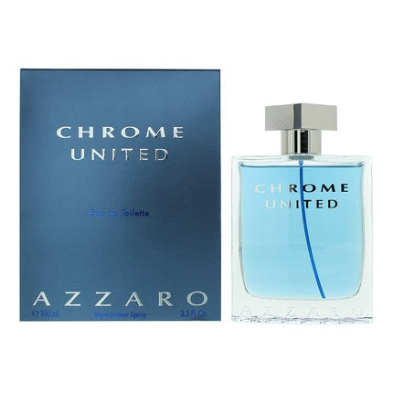 Azzaro Chrome United Eau De Toilette 100ml For Men
