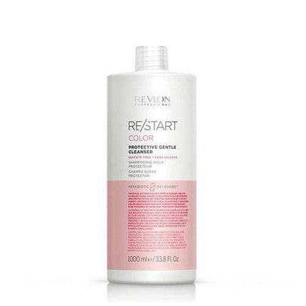 Revlon Restart Color Protective Gentle Cleanser 1000ml Cleansing Shampoo For Colored Hair