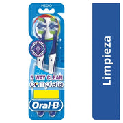 Oralb Complete Toothbrush Medium 2 Units