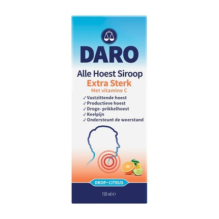 Daro Cough Syrup Extra Strong + Vitamin C